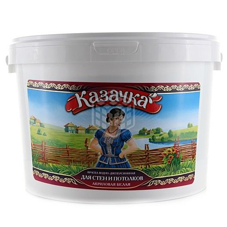 КРАСКА в/д интерьер КАЗАЧКА 14кг