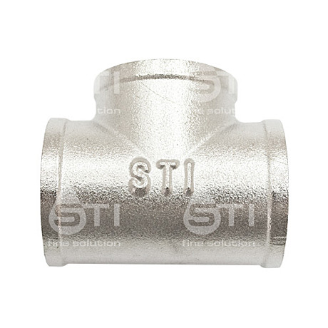 Тройник STI 15 никель в-в-в