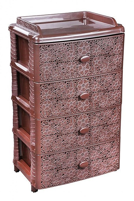 Комод Лаура 4-х секц. широкий Венге М6874