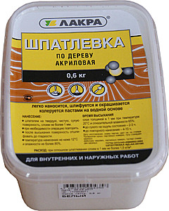 Шпатлевка по дереву  