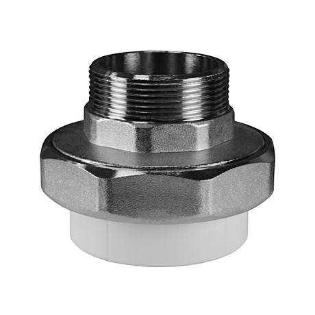 Муфта комб.разъём.D32*3/4 НР,PPRC MeerPlast