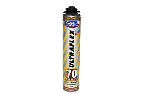 Пена  KRASS ULTRAFLEX 70 всесезонная 890мл 