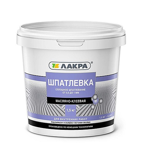 Шпатлевка масляно-клеевая 